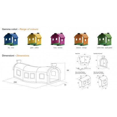 dimensioni modulo base e gamma colori