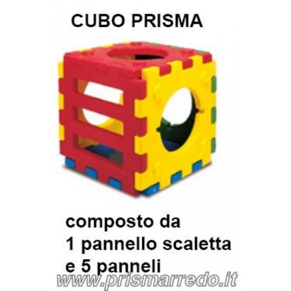 cubo prisma fara diveritire i più piccoli, creando momenti di gioco e di svago tra una lezione e l'altra