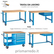 Tavolo da Lavoro con ruote,...