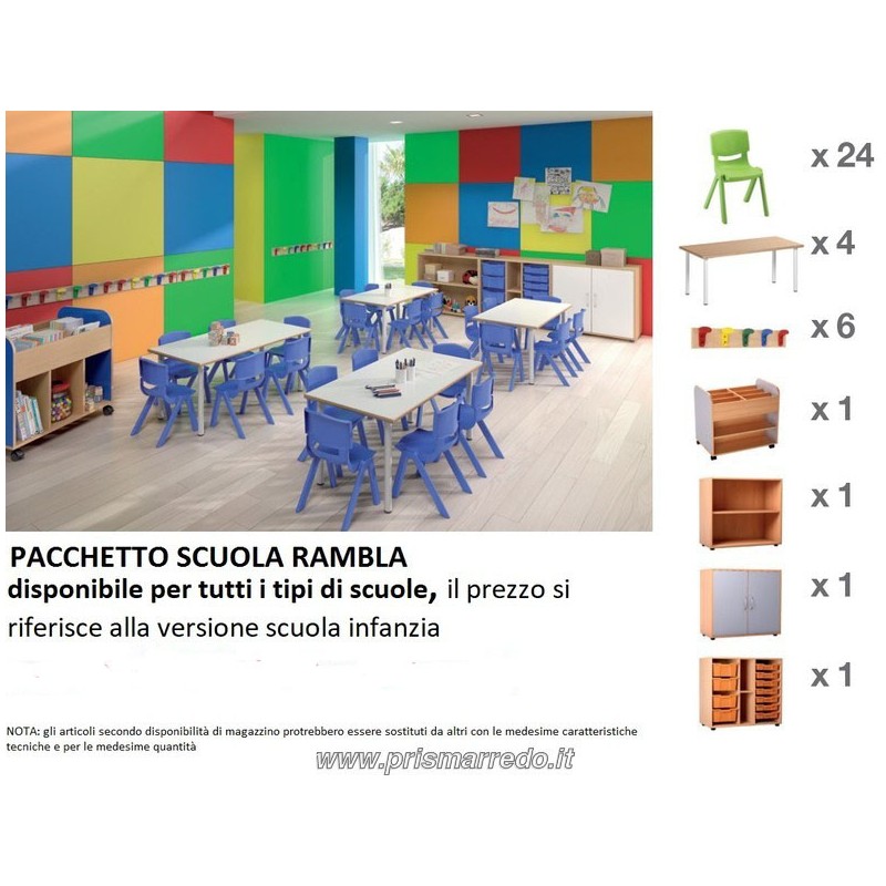 Pacchetto classe completa "La Rambla"