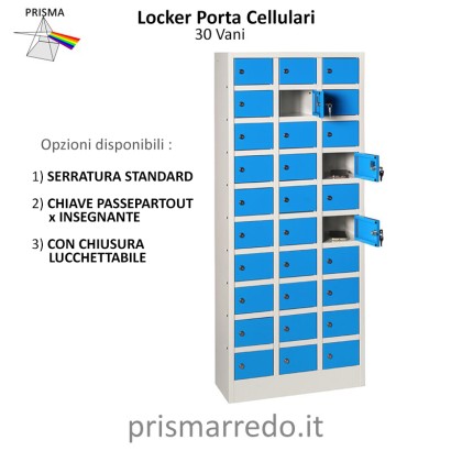 LOCKER 30 VANI PORTA CELLULARI